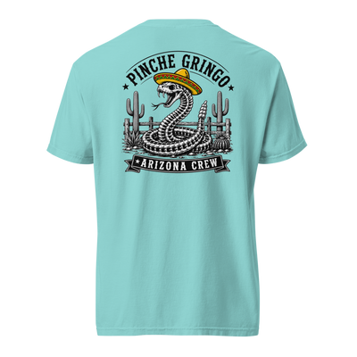 Pinche Gringo Arizona Crew Skeleton Snake Shirt