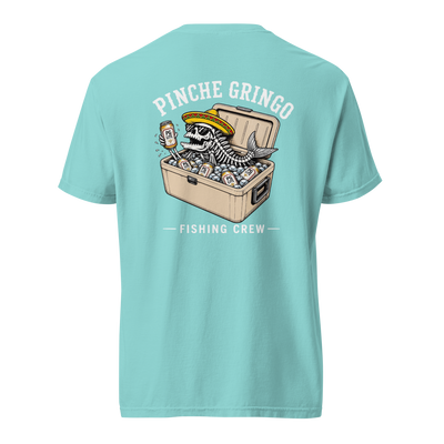 Pinche Gringo Fishing Crew Ice Cooler Shirt