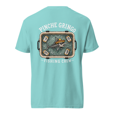 Pinche Gringo Fishing Crew Bobbing for Beer Shirt