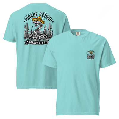 Pinche Gringo Arizona Crew Skeleton Snake Shirt