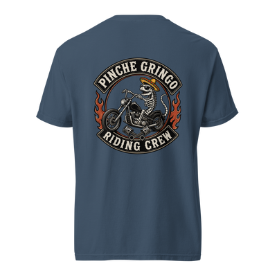 Pinche Gringo Riding Crew Patch Shirt