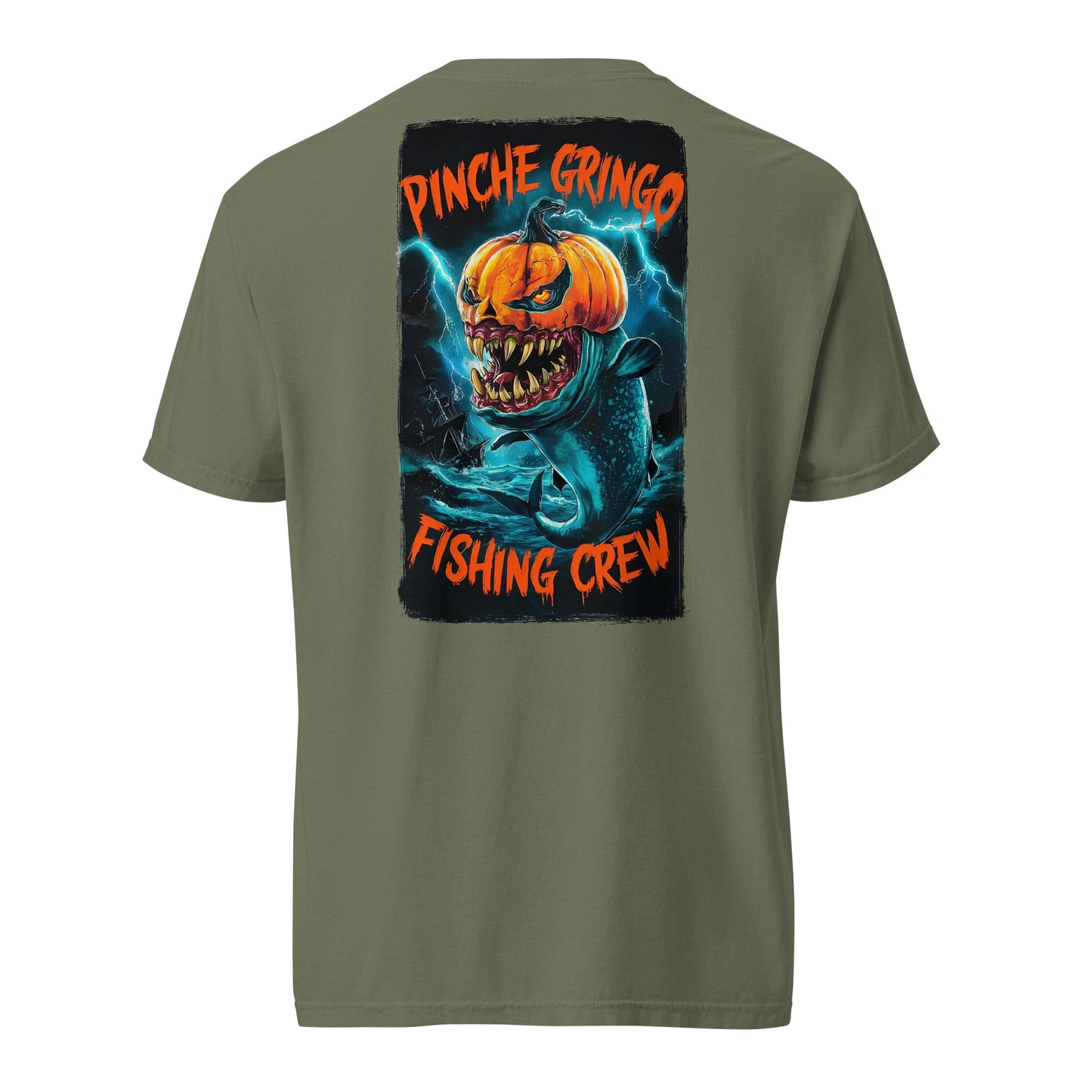 Gringoween Pumpkin Fish Shirt