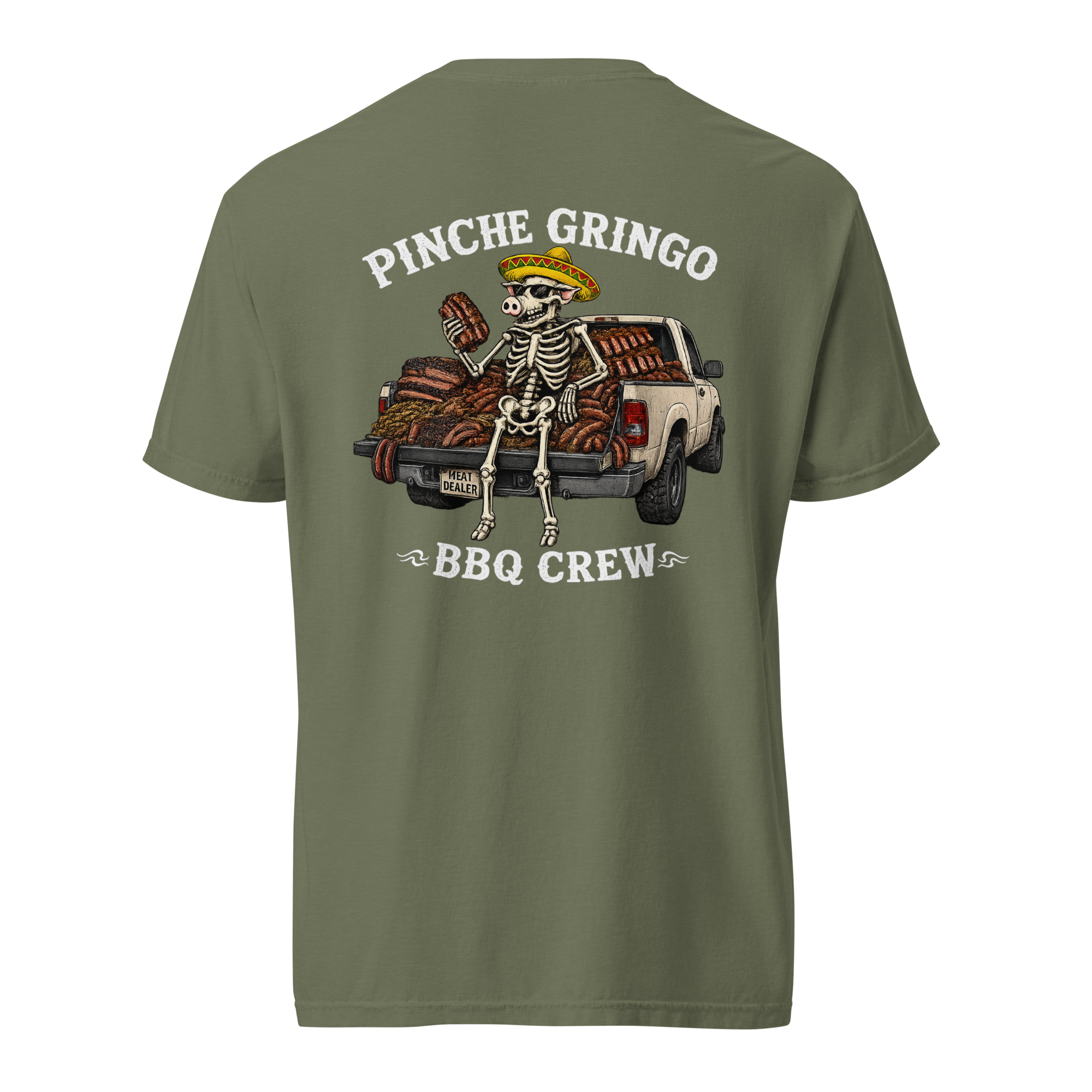 Pinche Gringo BBQ Crew Rib Feast Shirt
