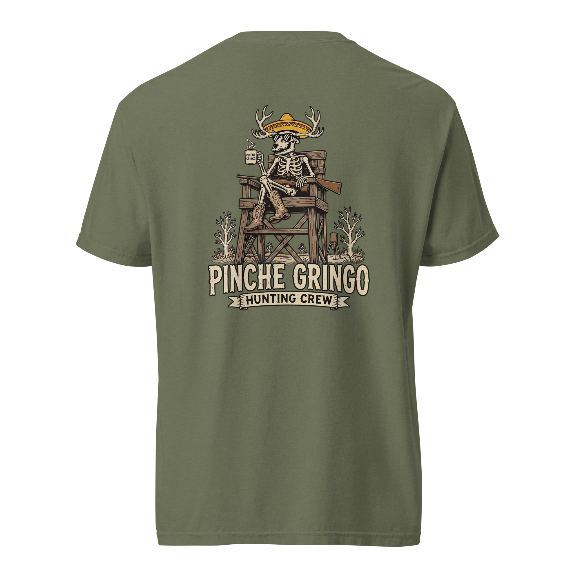 Pinche Gringo Hunting Crew Stand Life Shirt