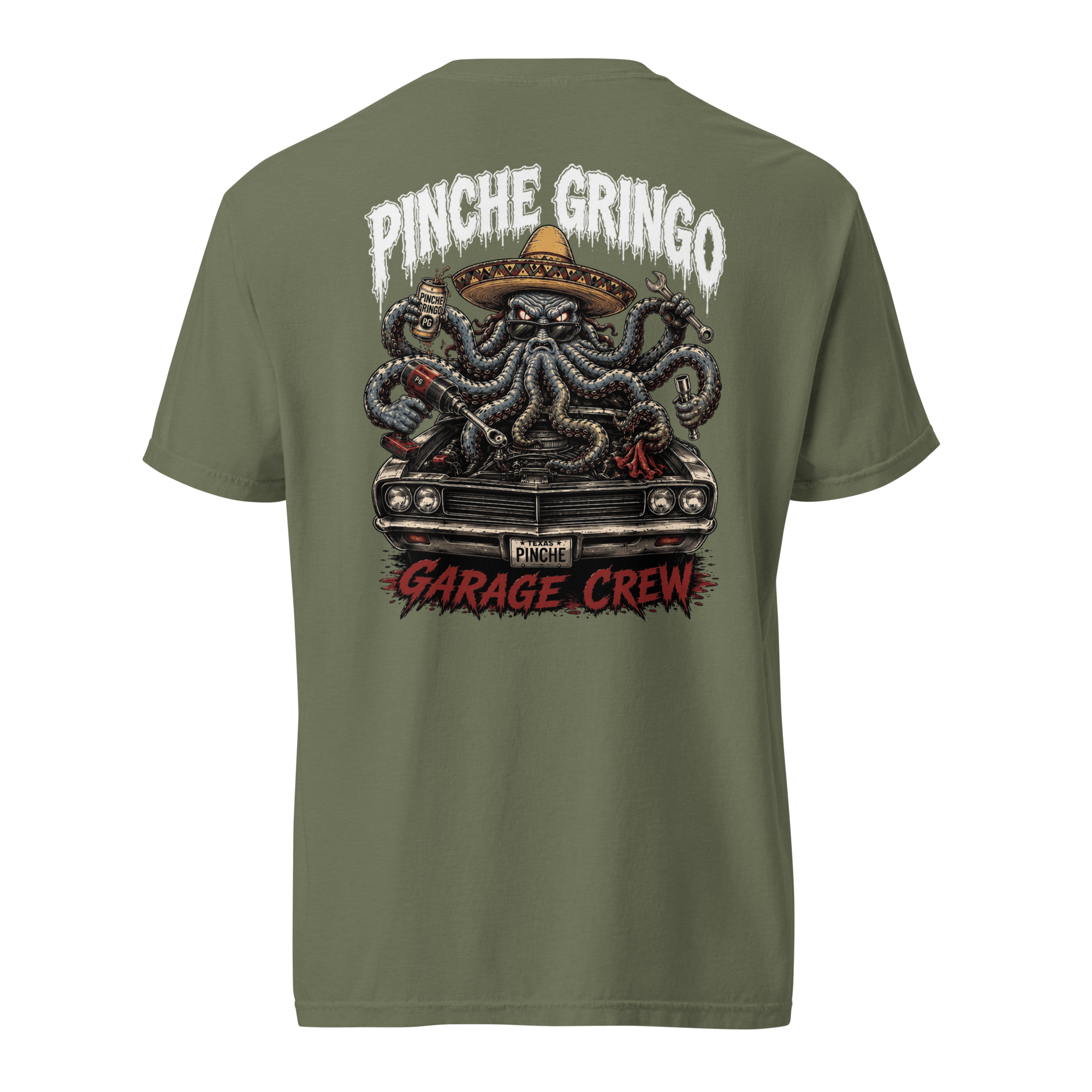 Pinche Gringo Garage Crew OctoMechanic