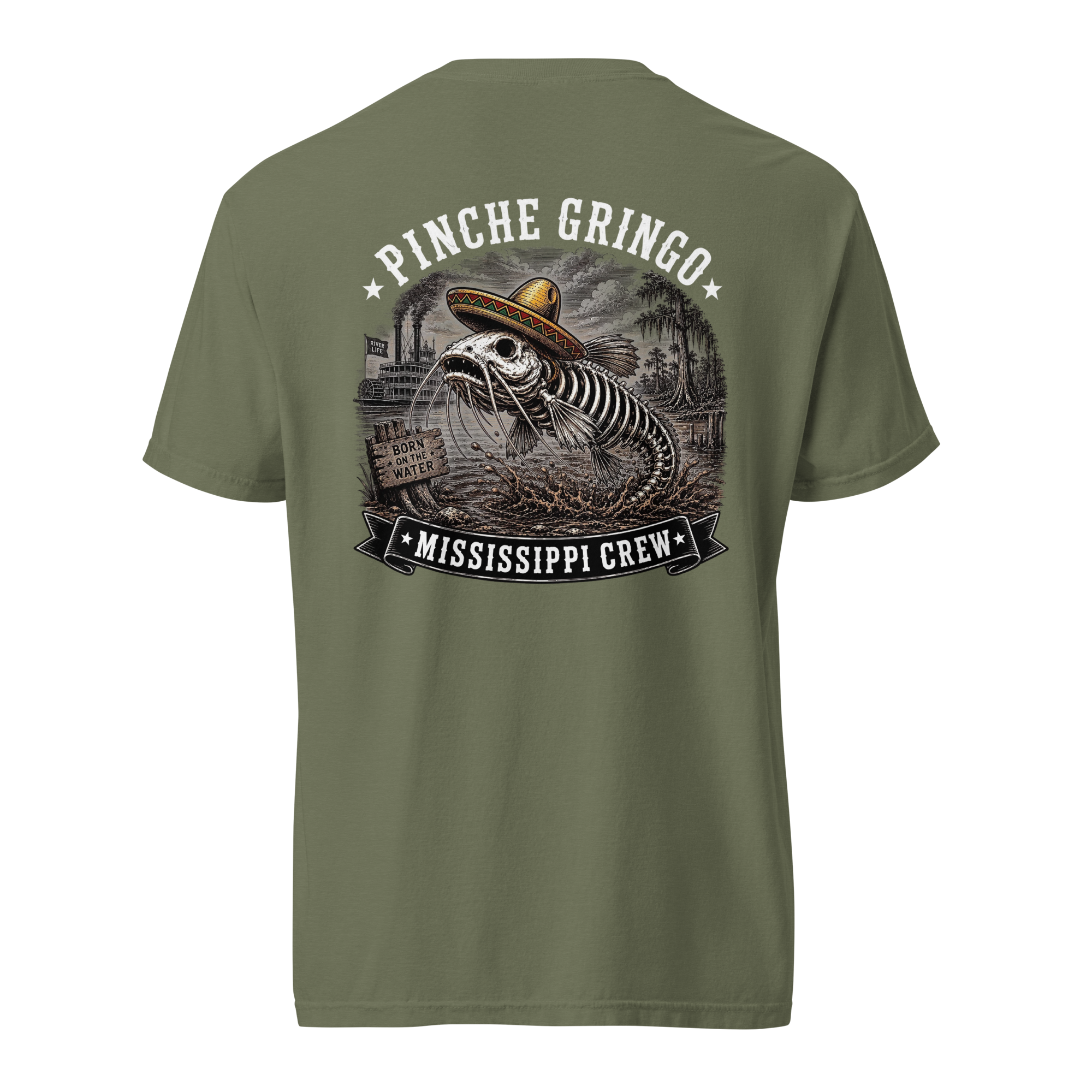 Pinche Gringo Mississippi Crew Shirt