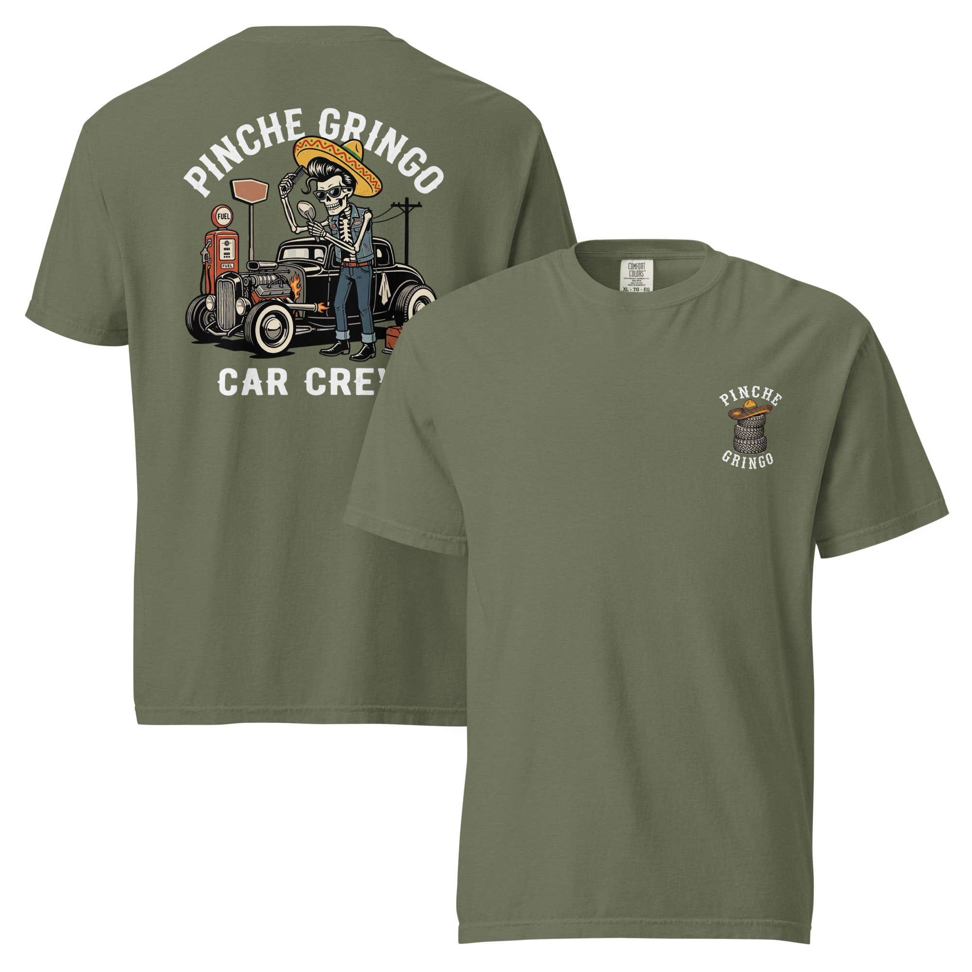 Pinche Gringo Car Crew Shirt