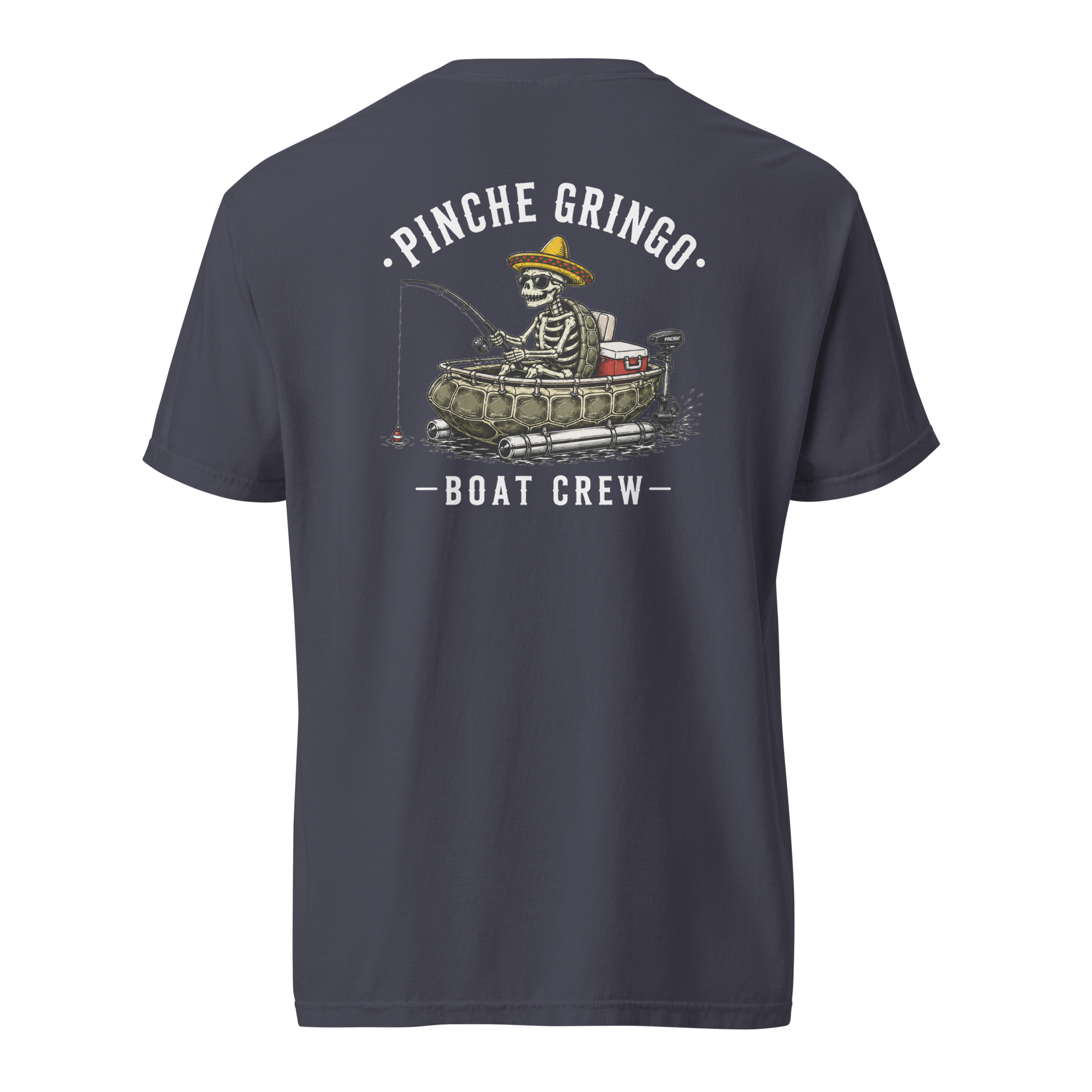 Pinche Gringo Boat Crew Turtle Shell Shirt
