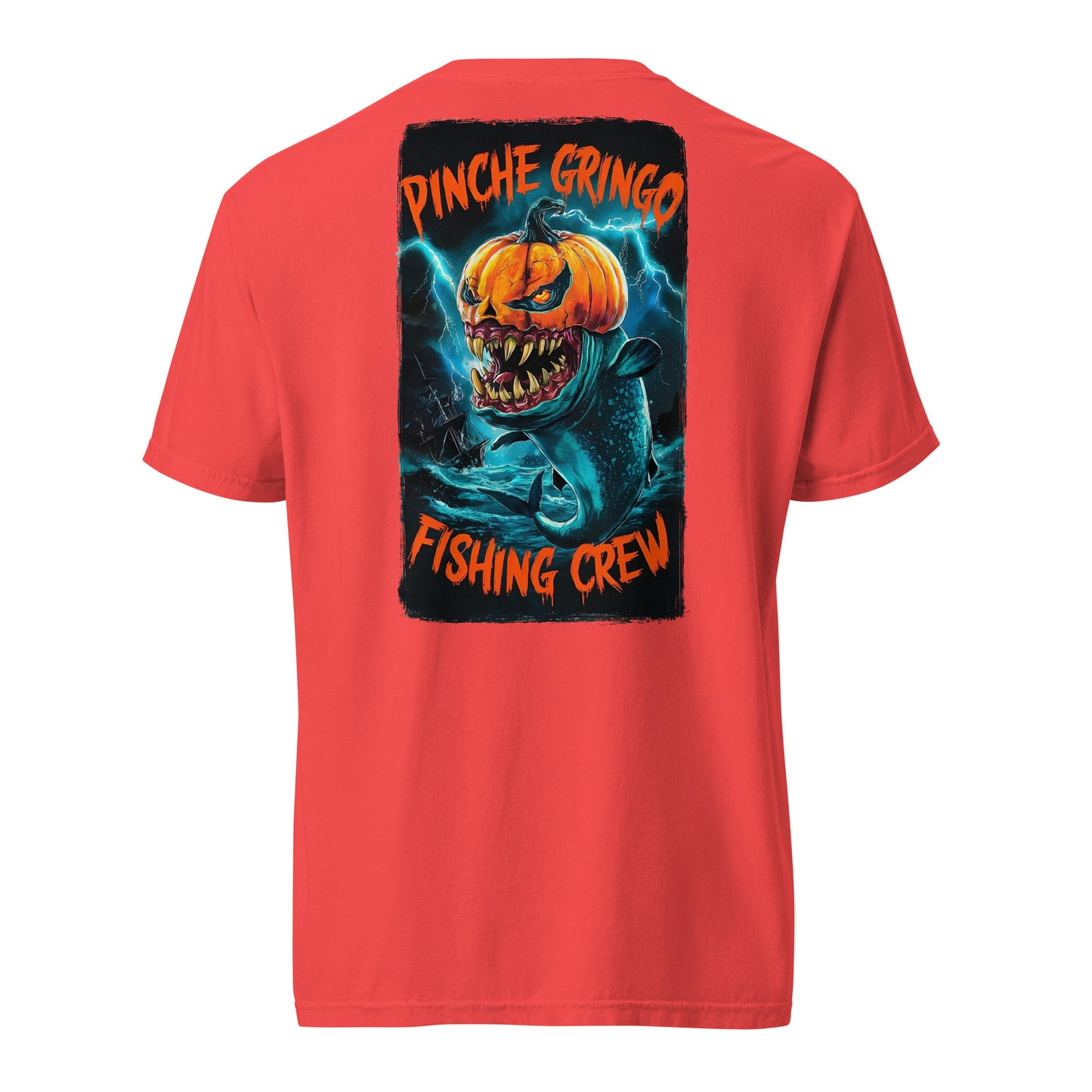 Gringoween Pumpkin Fish Shirt