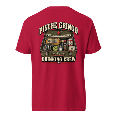 Pinche Gringo Drinking Crew First Aid Shirt