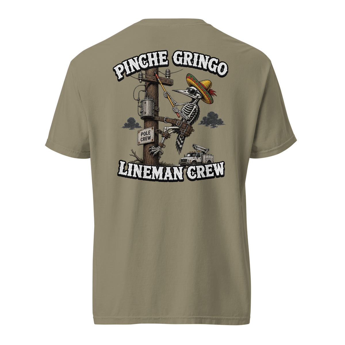 Pinche Gringo Lineman Crew Shirt
