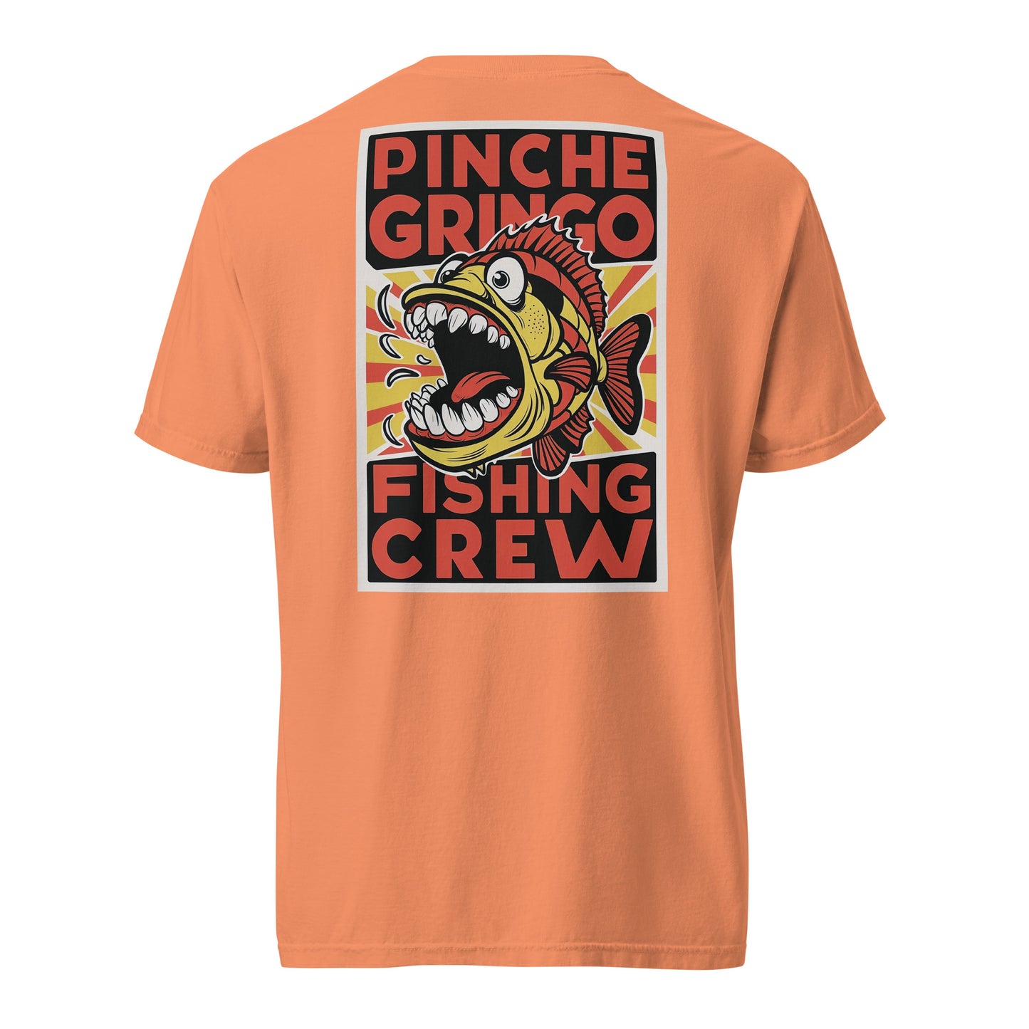 Pinche Gringo Fishing Crew Scream Fish Shirt