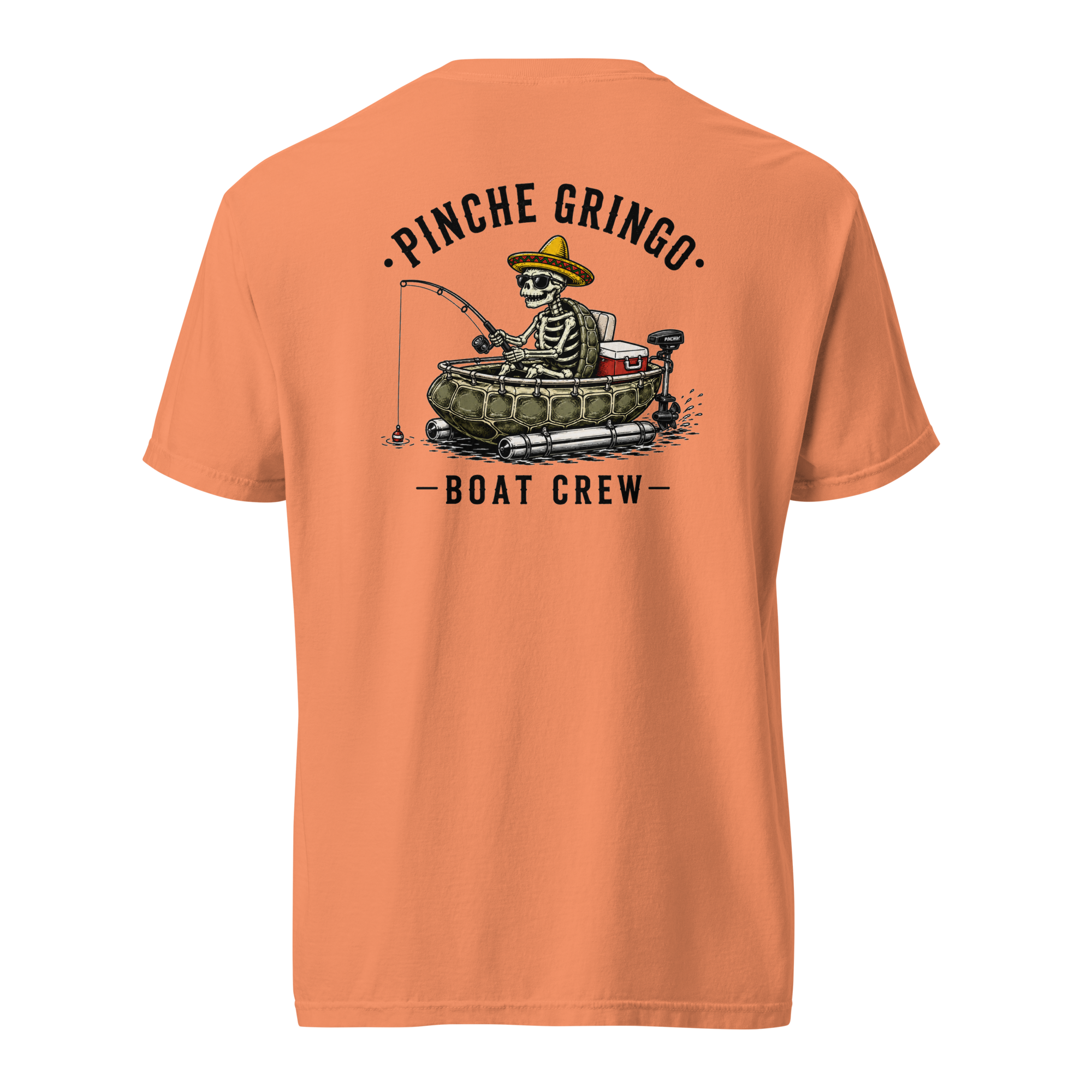 Pinche Gringo Boat Crew Turtle Shell Shirt