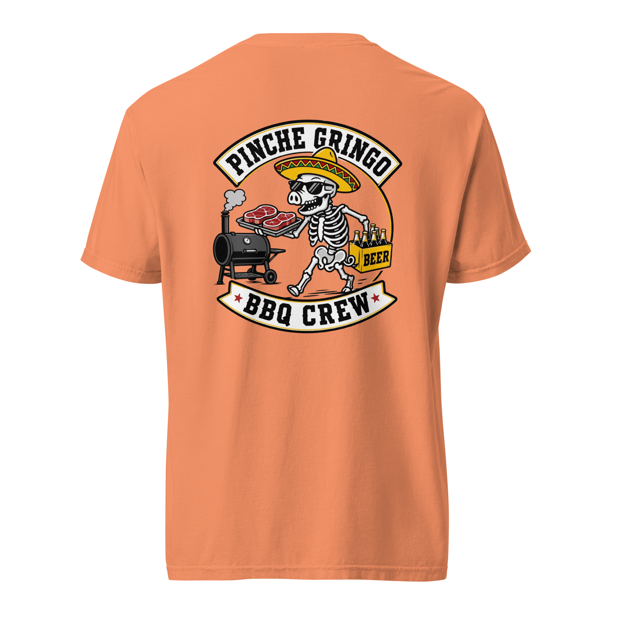 Pinche Gringo BBQ Crew Beer & Meat Shirt