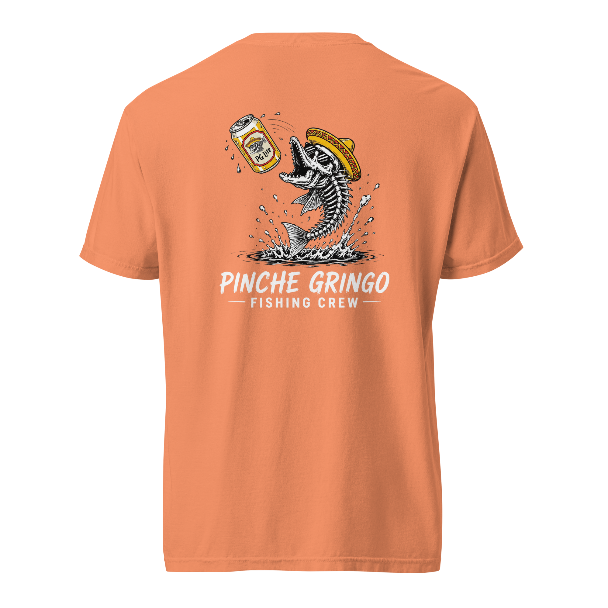 Pinche Gringo Fishing Crew Cold One Catch Shirt