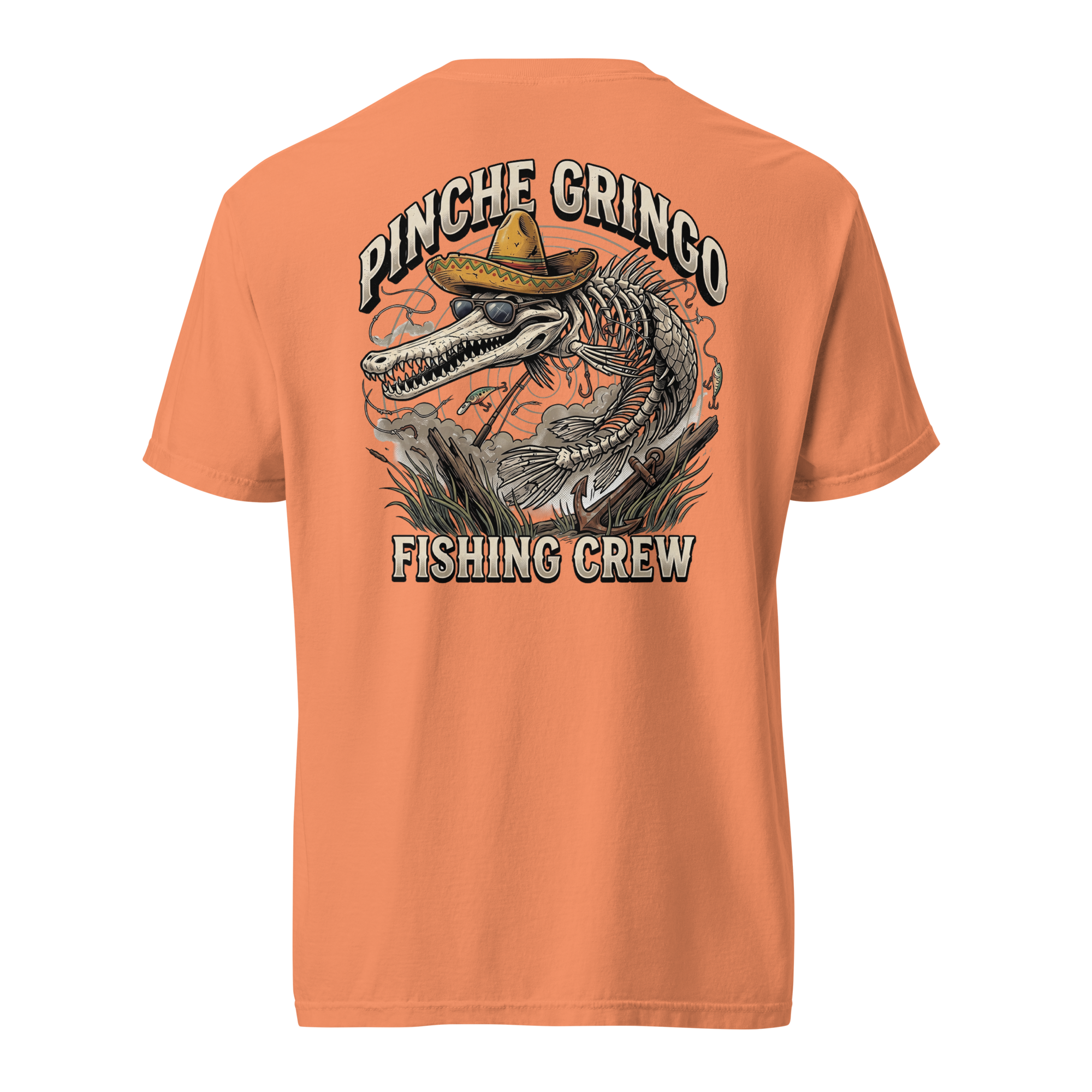 Pinche Gringo Fishing Crew MudSwimmer Shirt