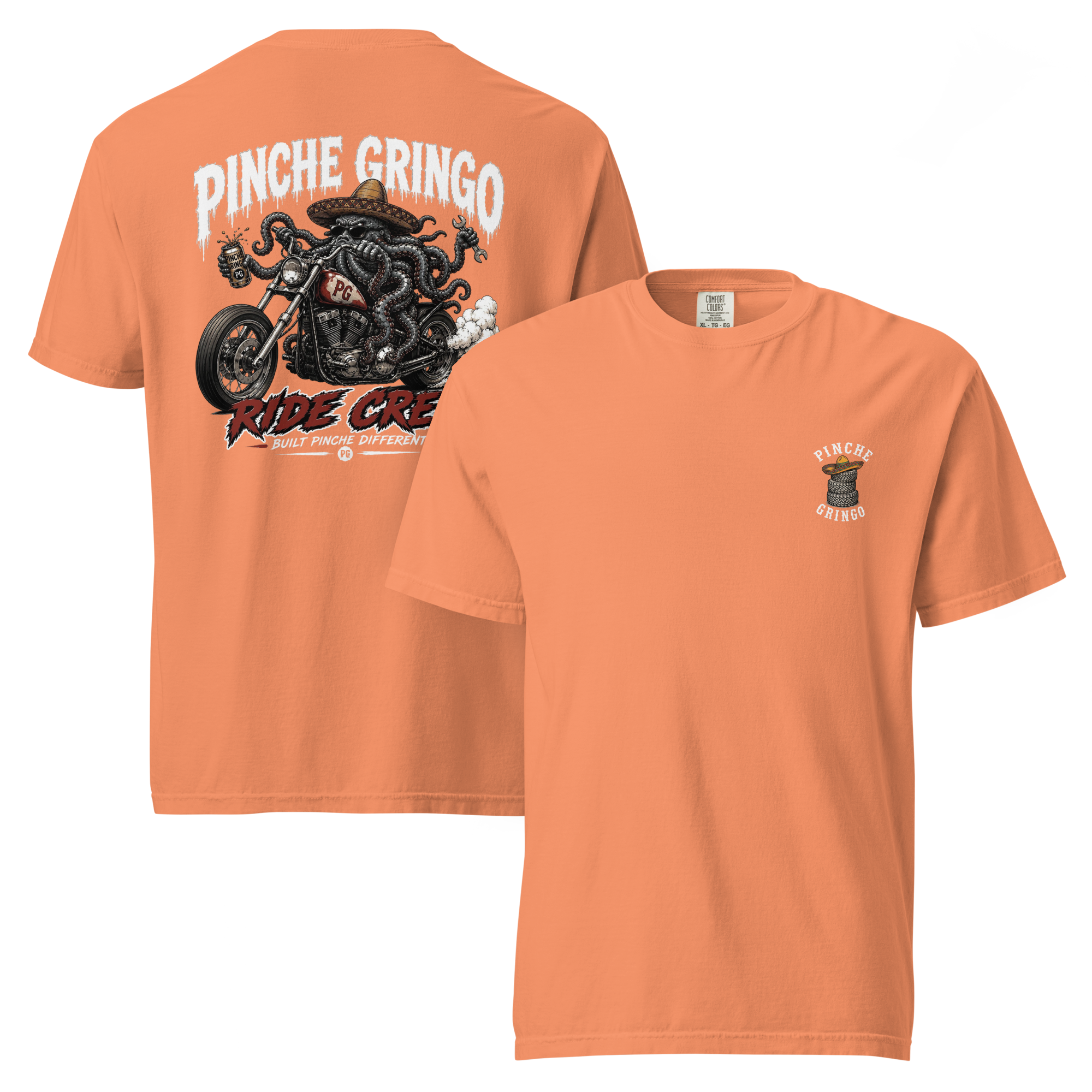 Pinche Gringo OctoRider Ride Crew Shirt