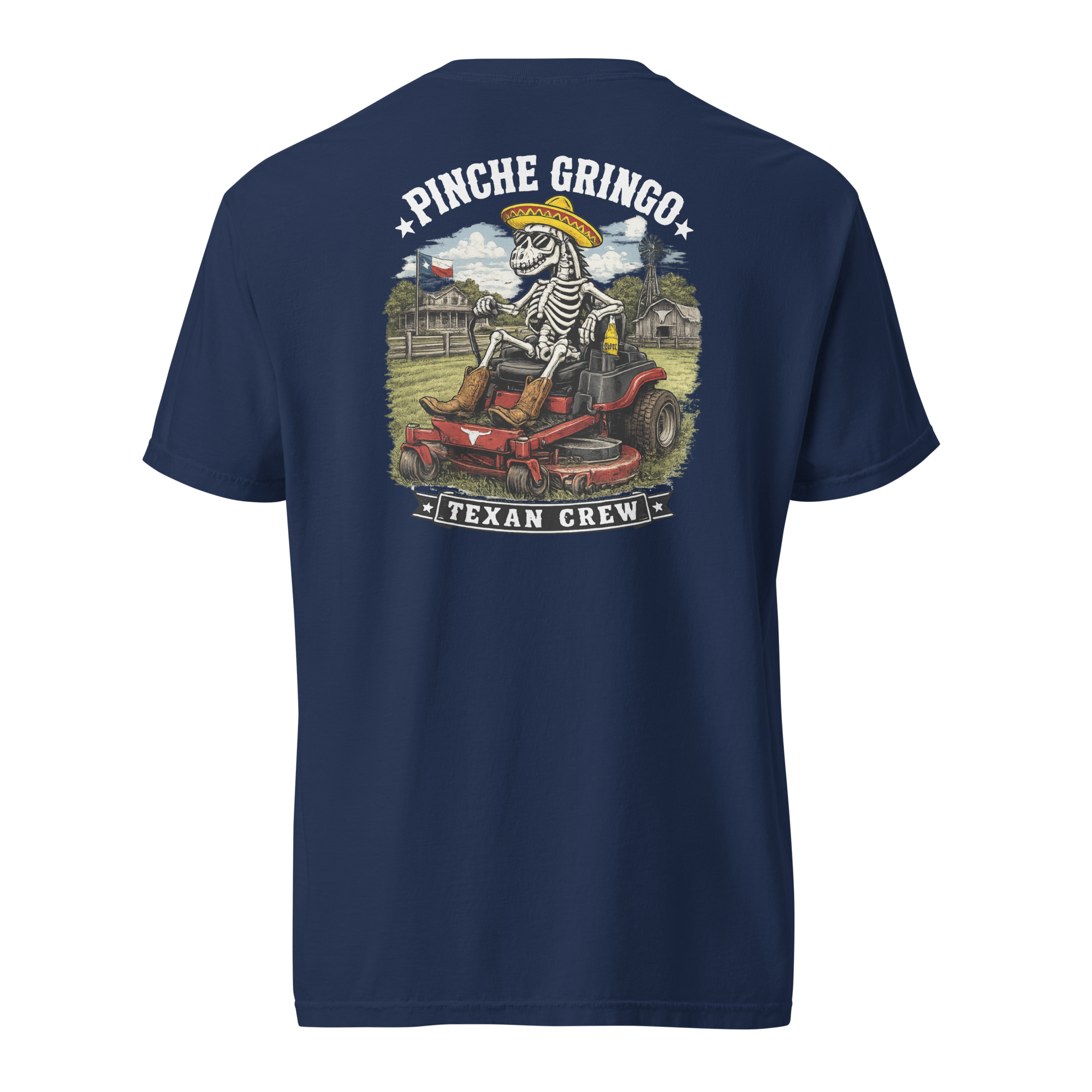 Pinche Gringo Texan Crew Mower Shirt
