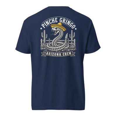Pinche Gringo Arizona Crew Skeleton Snake Shirt