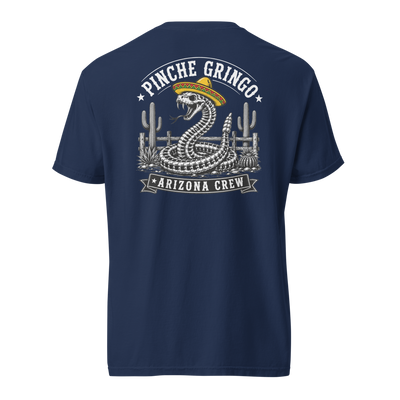 Pinche Gringo Arizona Crew Skeleton Snake Shirt