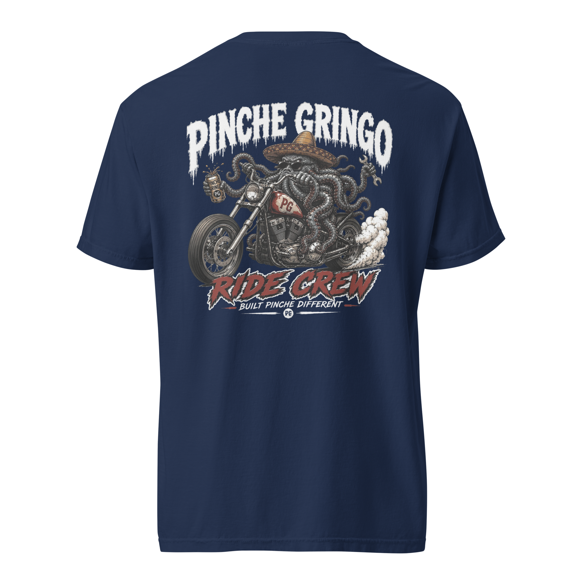 Pinche Gringo OctoRider Ride Crew Shirt