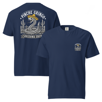 Pinche Gringo Arizona Crew Skeleton Snake Shirt