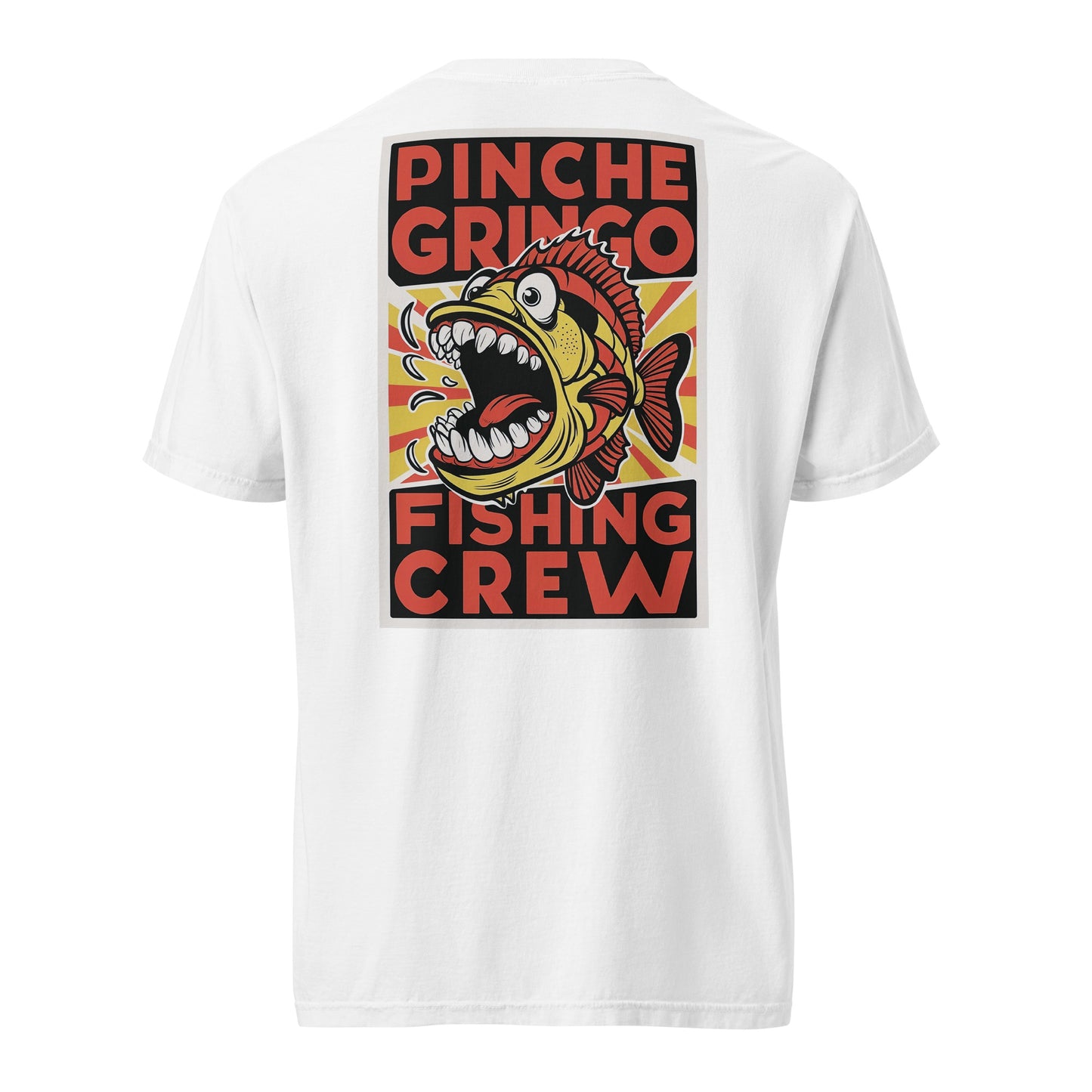 Pinche Gringo Fishing Crew Scream Fish Shirt