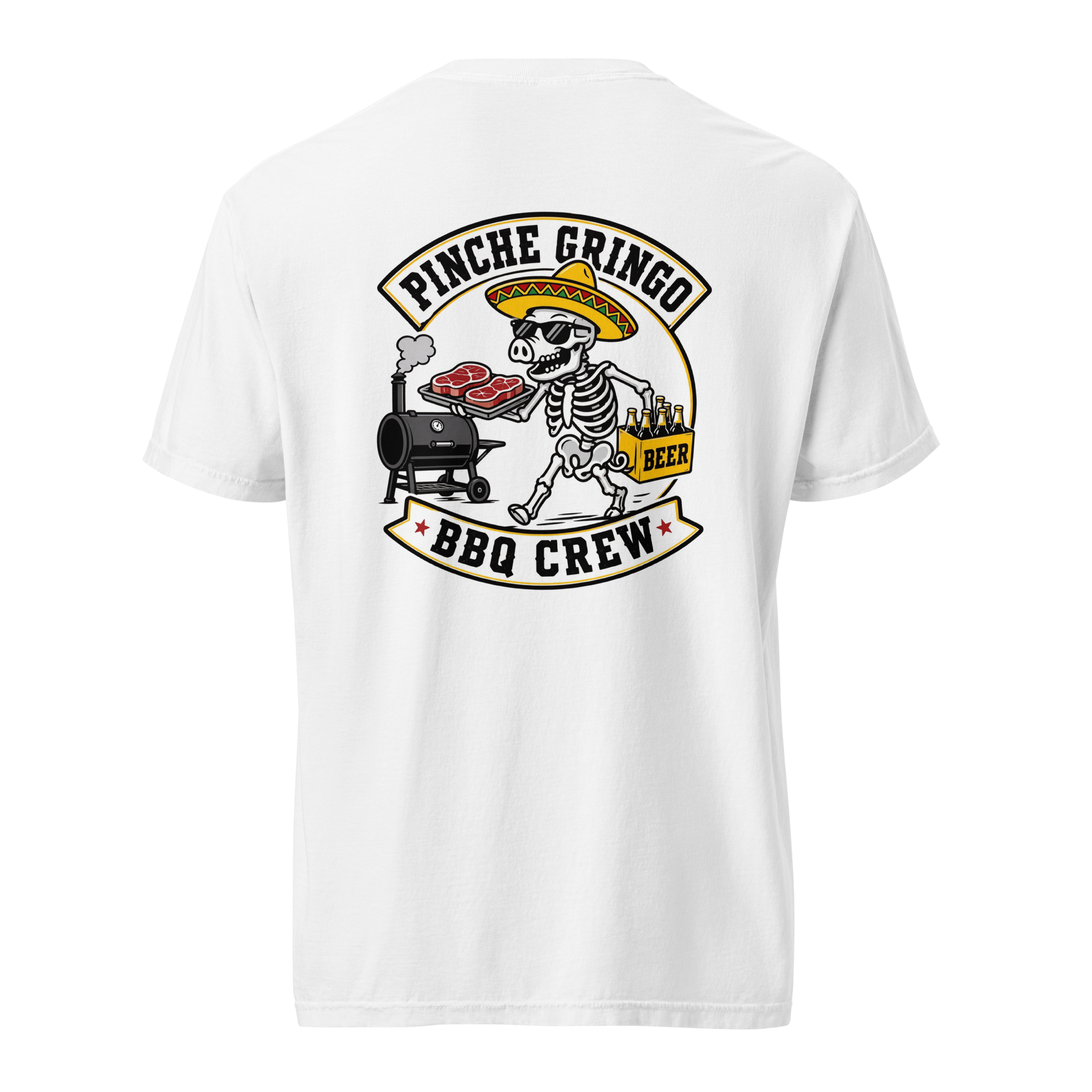 Pinche Gringo BBQ Crew Beer & Meat Shirt