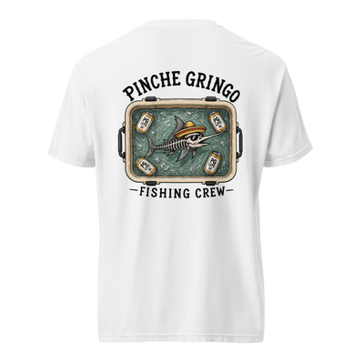 Pinche Gringo Fishing Crew Bobbing for Beer Shirt