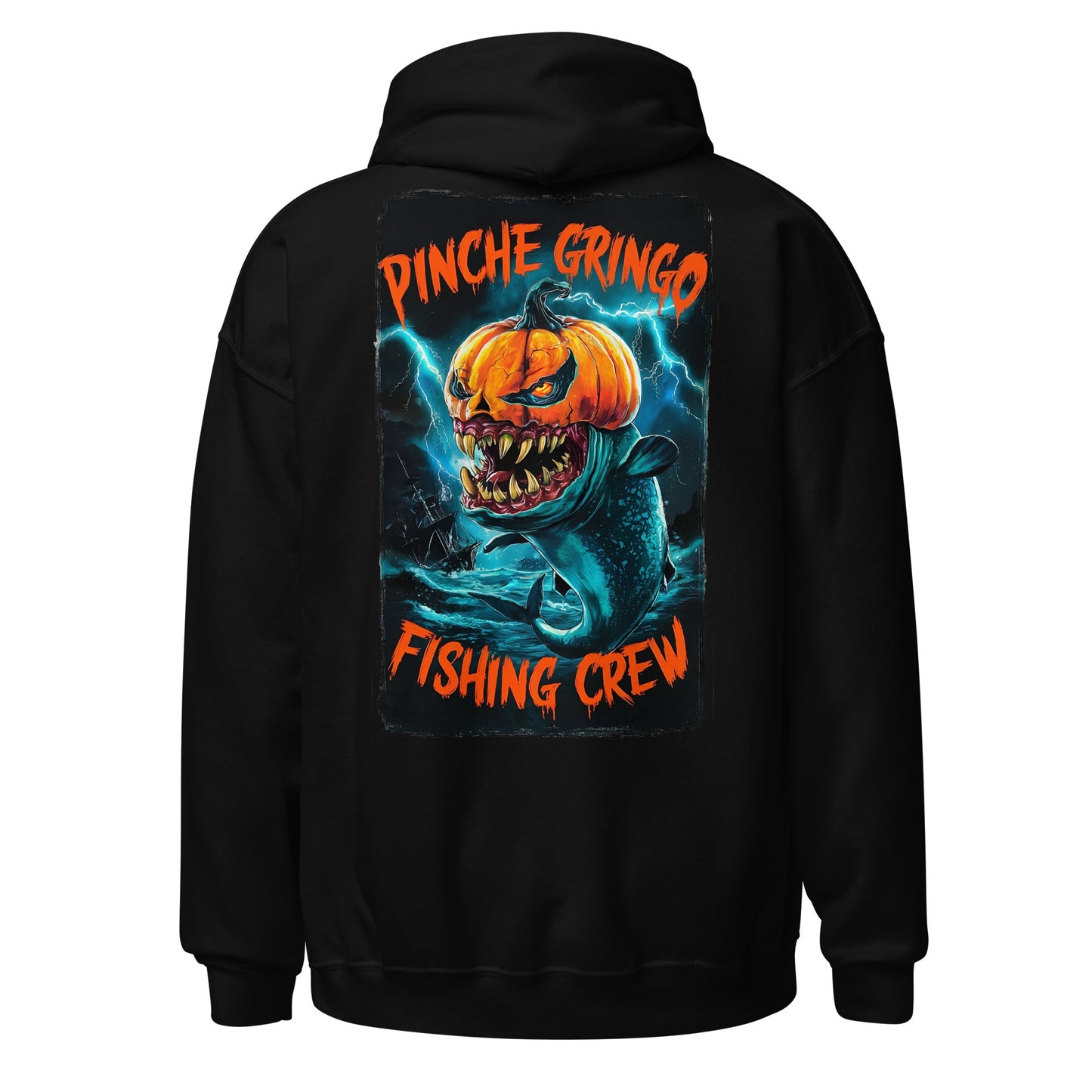 Gringoween Pumpkin Fish Hoodie