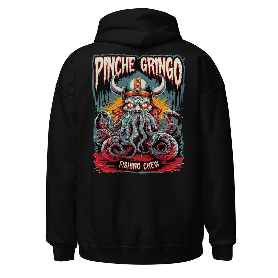 Pinche Gringo Fishing Crew Hook and Skull Shirt