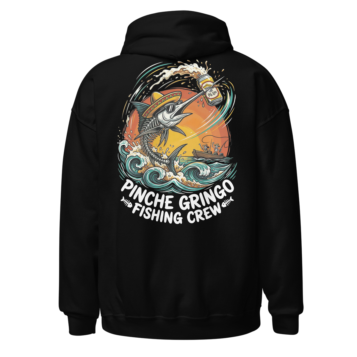Pinche Gringo Drunk Marlin Hoodie