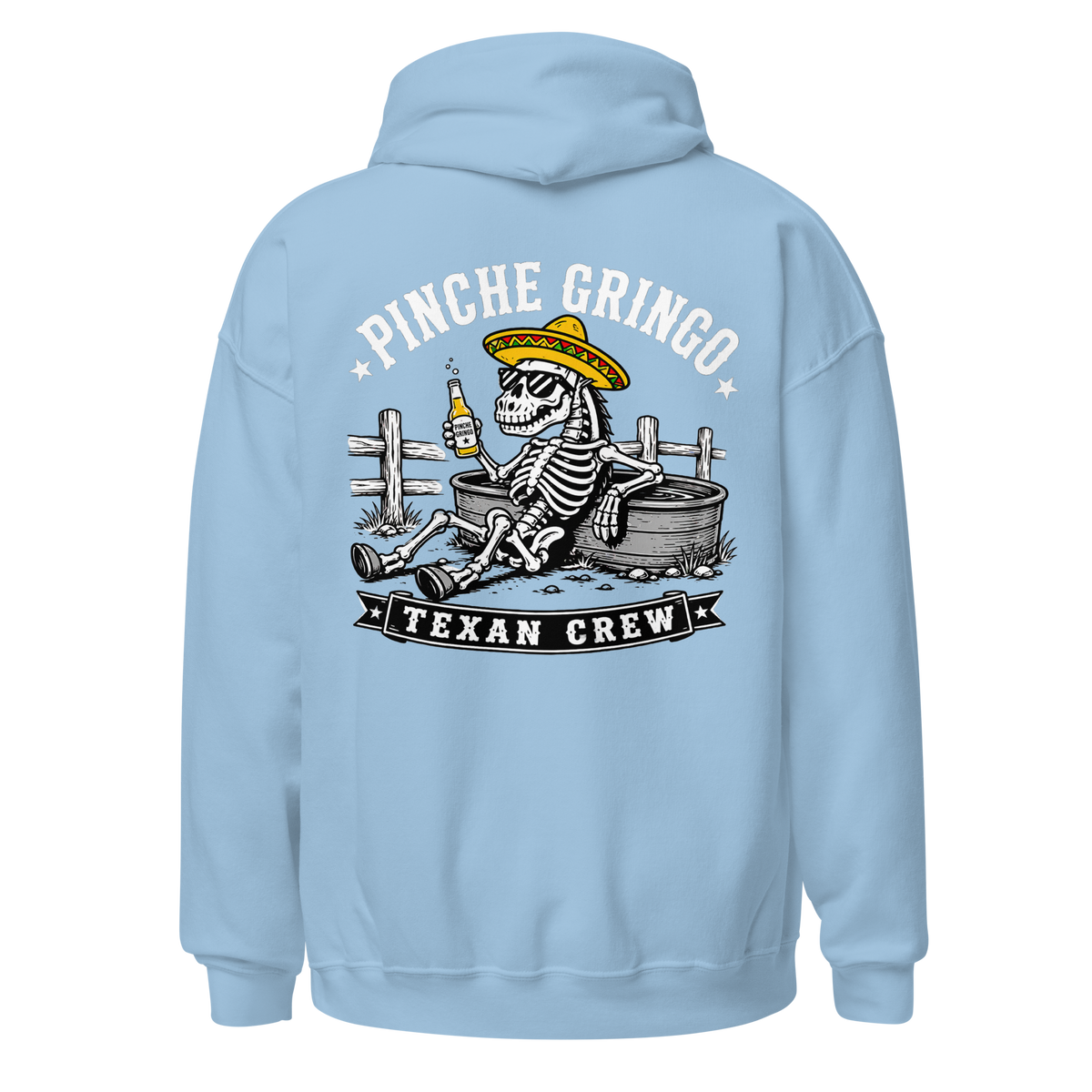 Pinche Gringo Texan Crew Hoodie
