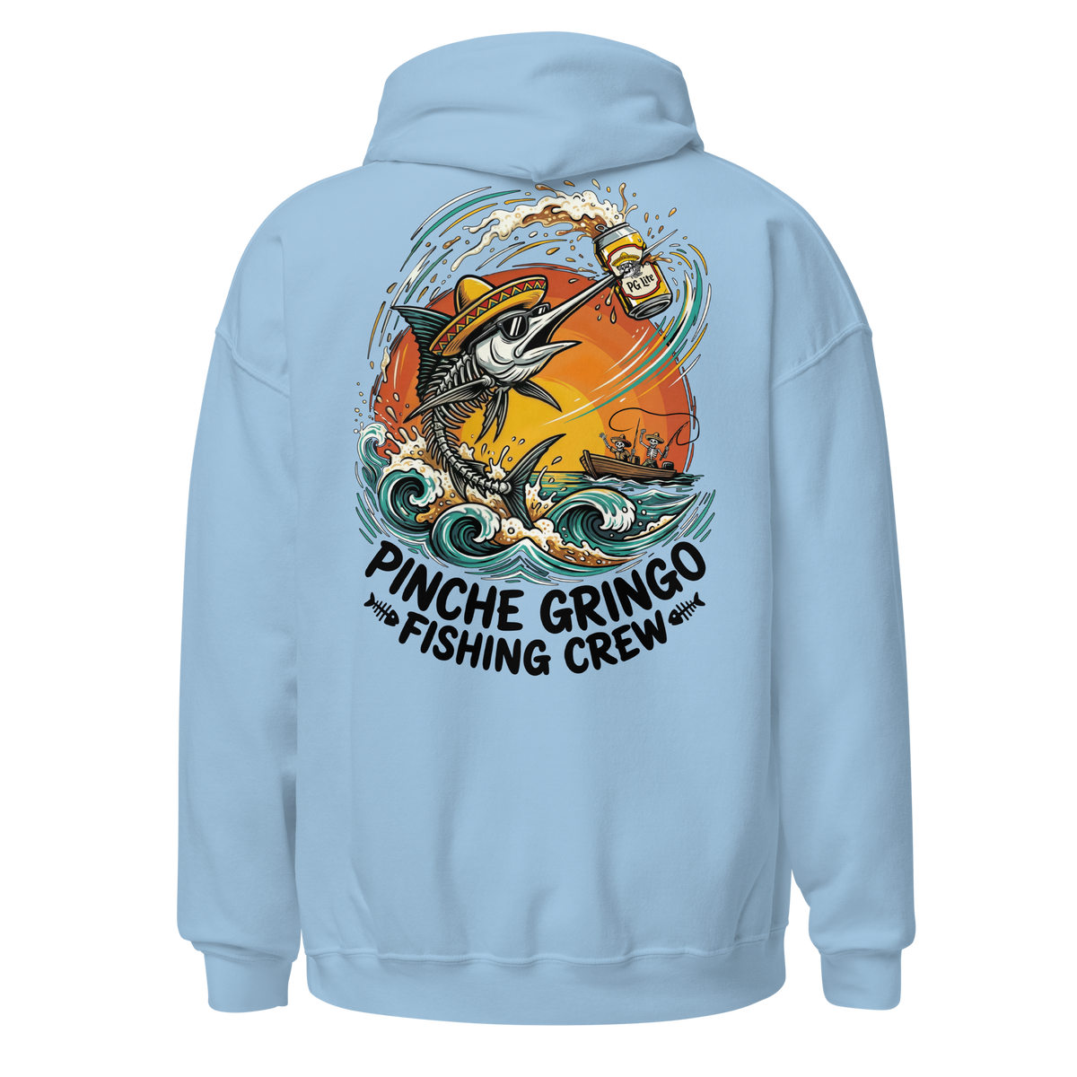Pinche Gringo Drunk Marlin Hoodie