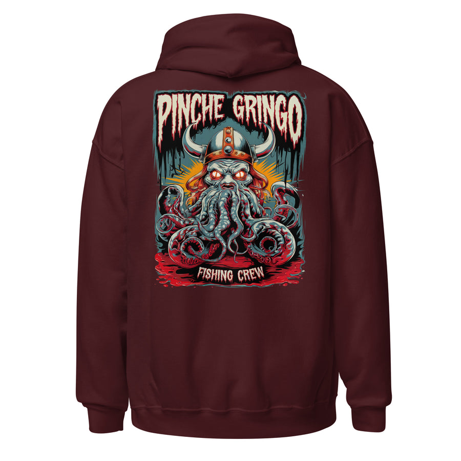 Pinche Gringo Fishing Crew Hook and Skull Shirt
