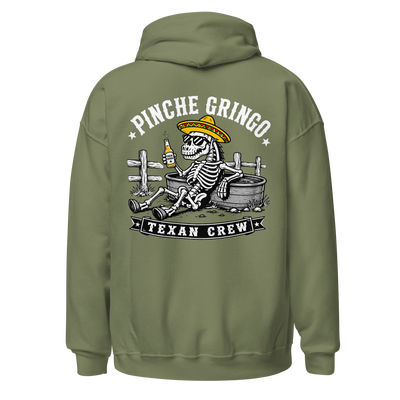 Pinche Gringo Texan Crew Hoodie