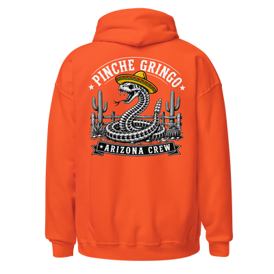 Pinche Gringo Arizona Crew Skeleton Snake Hoodie