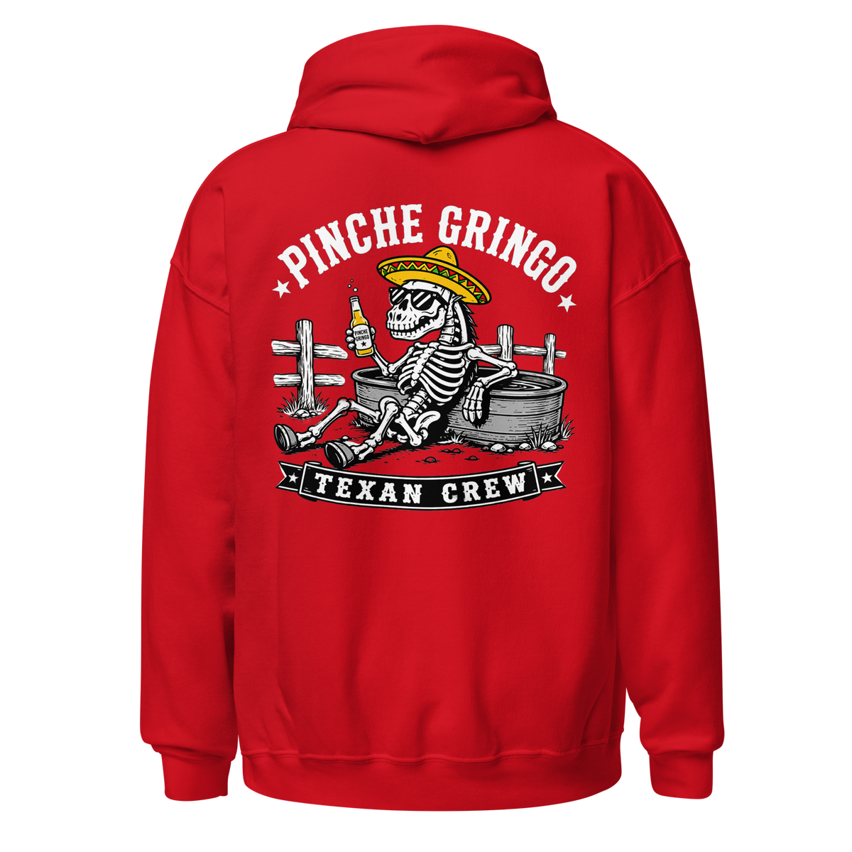Pinche Gringo Texan Crew Hoodie