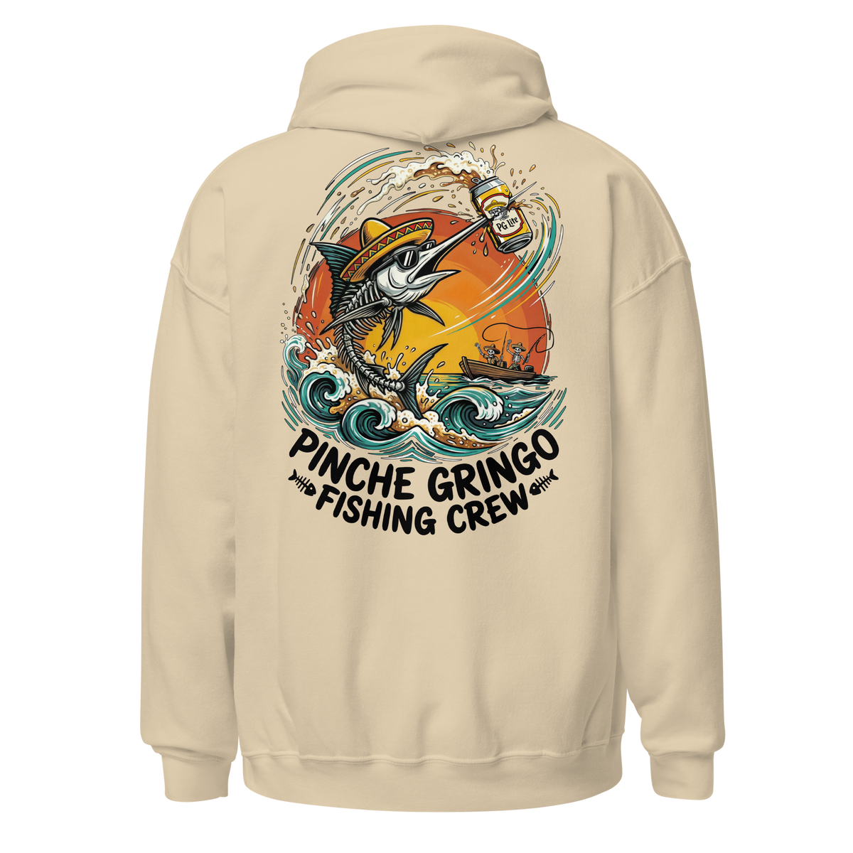 Pinche Gringo Drunk Marlin Hoodie