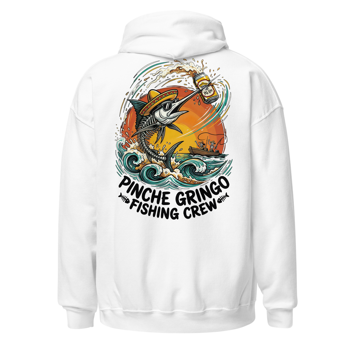 Pinche Gringo Drunk Marlin Hoodie