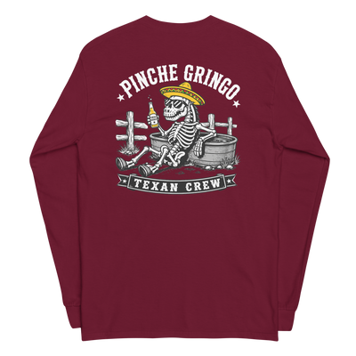 Pinche Gringo Texan Crew Long Sleeve Shirt