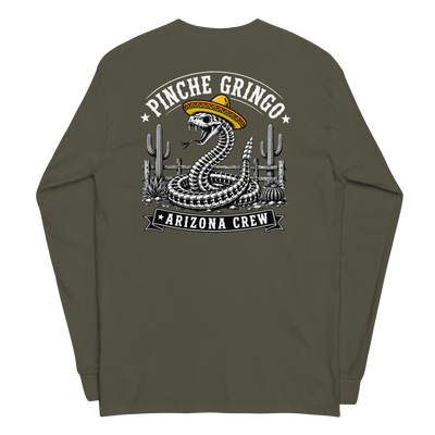 Pinche Gringo Arizona Crew Skeleton Snake Longsleeve