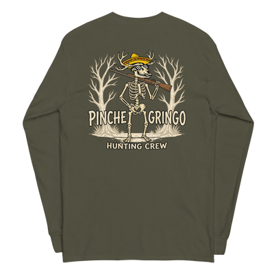 Pinche Gringo Hunting Crew Deer Hunter Long Sleeve
