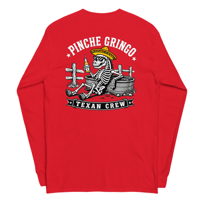 Pinche Gringo Texan Crew Long Sleeve Shirt
