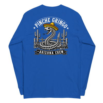 Pinche Gringo Arizona Crew Skeleton Snake Longsleeve