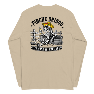 Pinche Gringo Texan Crew Long Sleeve Shirt