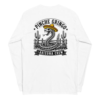 Pinche Gringo Arizona Crew Skeleton Snake Longsleeve